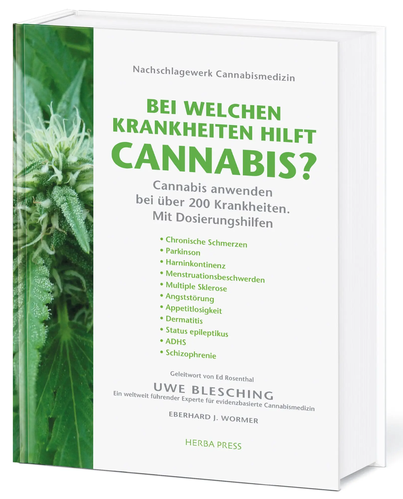 Cover: 9783946245124 | Bei welchen Krankheiten hilft Cannabis? | Uwe Blesching | Buch | 2025