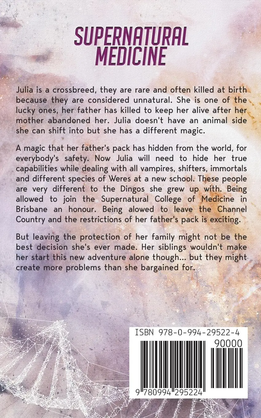 Rückseite: 9780994295224 | Supernatural Medicine | Gabriëlle Monego | Taschenbuch | Englisch