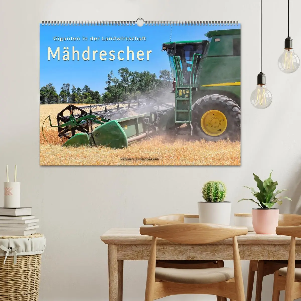Bild: 9783457935224 | Giganten in der Landwirtschaft - Mähdrescher (Wandkalender 2026 DIN...