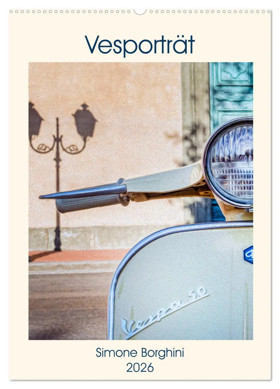 Cover: 9783516405224 | Vesporträt (Wandkalender 2026 DIN A2 hoch), CALVENDO Monatskalender