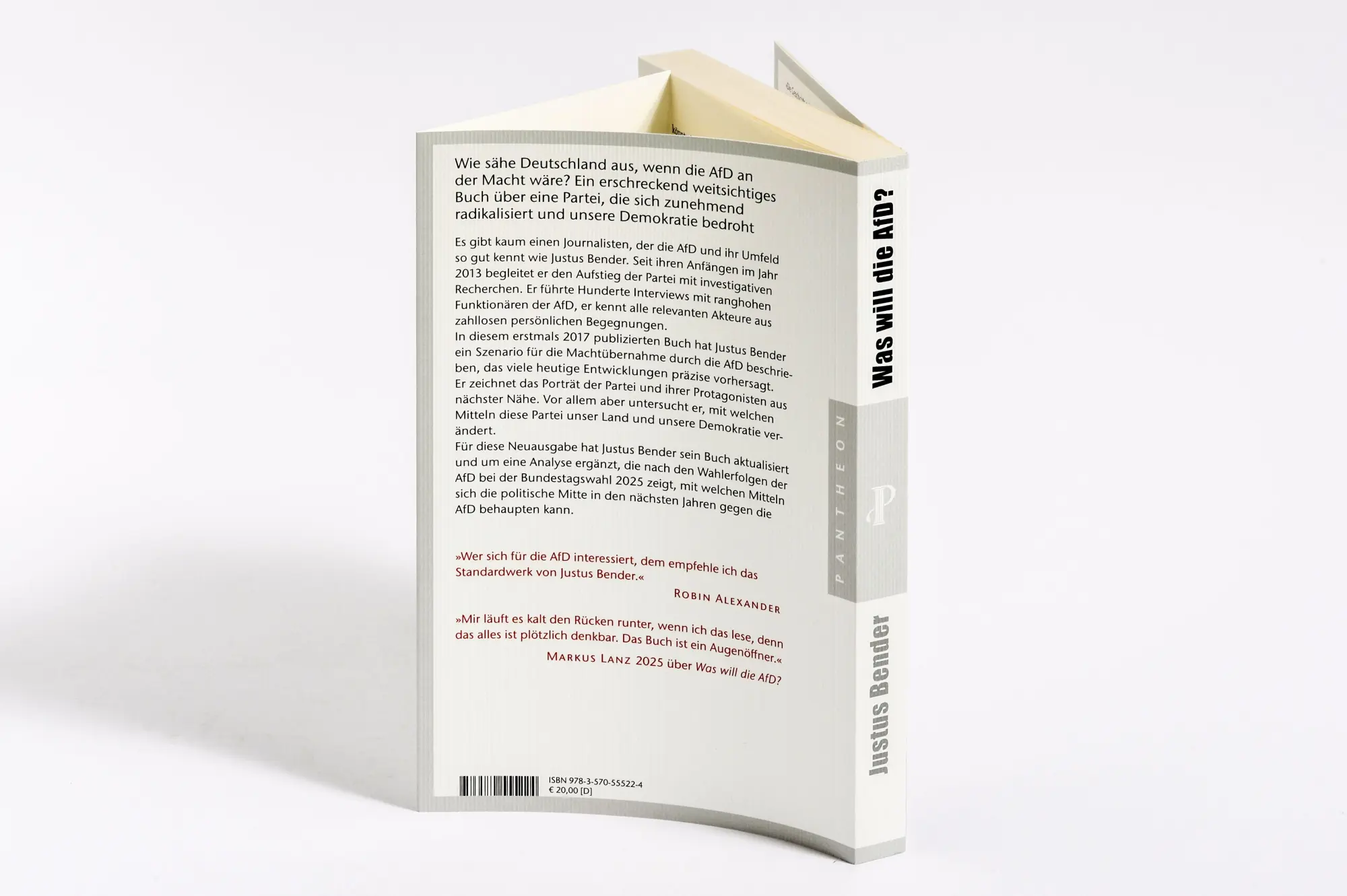 Bild: 9783570555224 | Was will die AfD? | Justus Bender | Taschenbuch | 224 S. | Deutsch