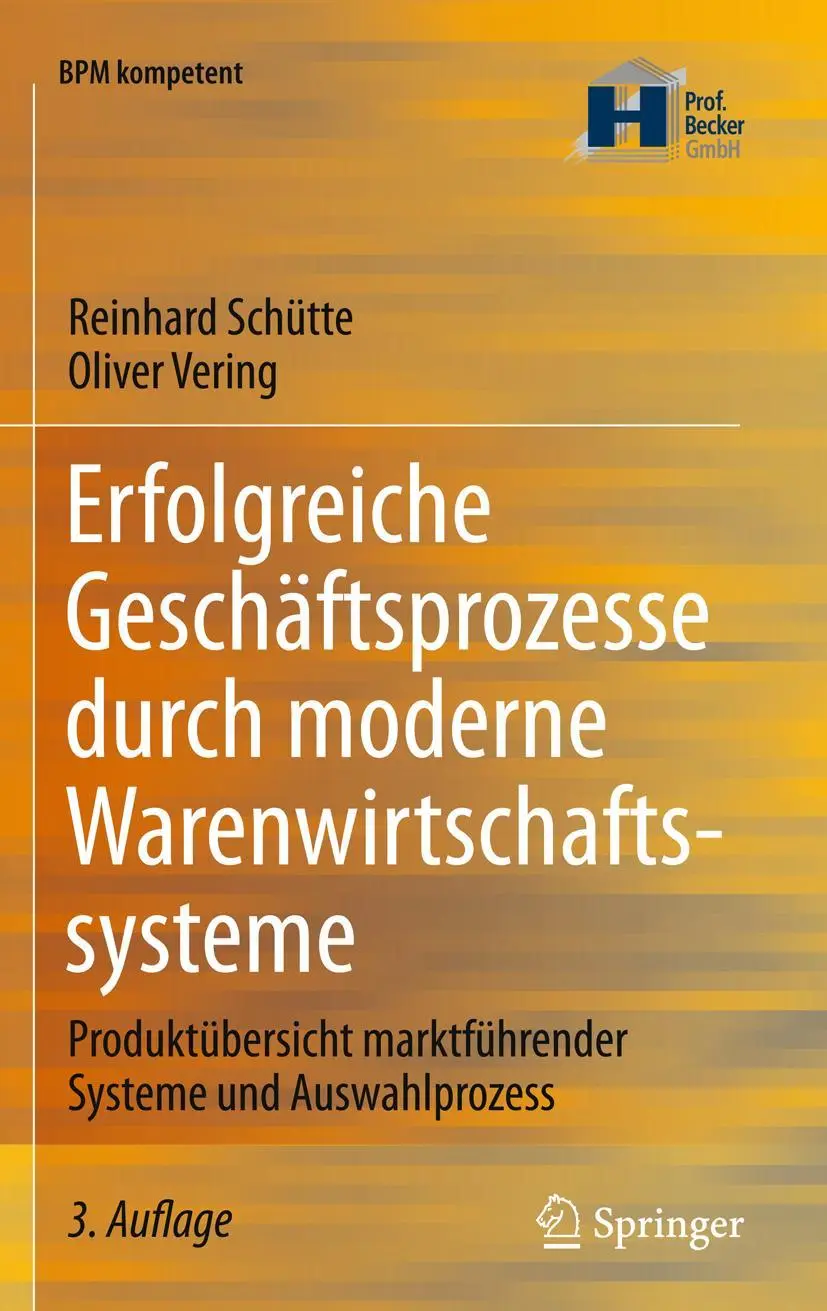 Cover: 9783642205224 | Erfolgreiche Geschäftsprozesse durch moderne Warenwirtschaftssysteme