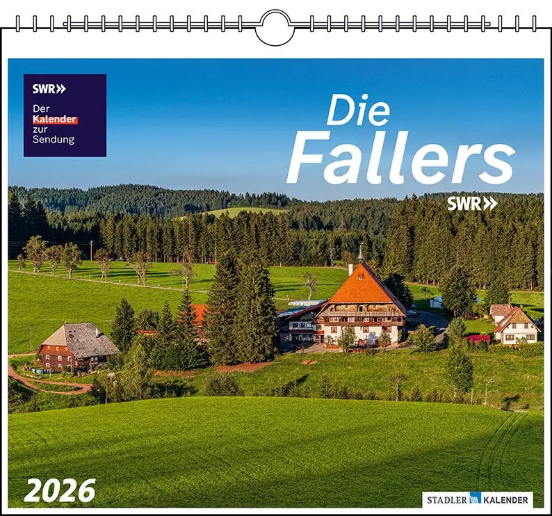 Cover: 9783861925224 | Die Fallers 2026 | Die SWR Schwarzwaldserie | Kathrin Brunner-Schwer