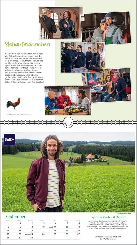 Bild: 9783861925224 | Die Fallers 2026 | Die SWR Schwarzwaldserie | Kathrin Brunner-Schwer