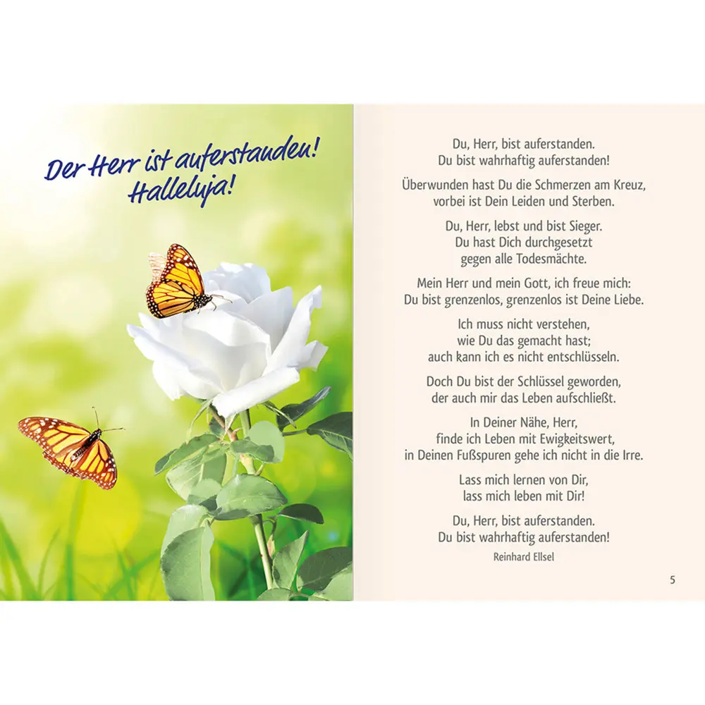 Bild: 9783863385224 | Frohe und gesegnete Ostern | Gute Worte und Wünsche | Reinhard Ellsel