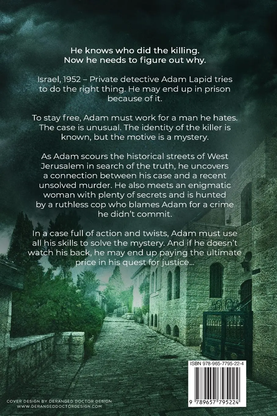 Rückseite: 9789657795224 | A Death in Jerusalem | Jonathan Dunsky | Taschenbuch | Englisch | 2022