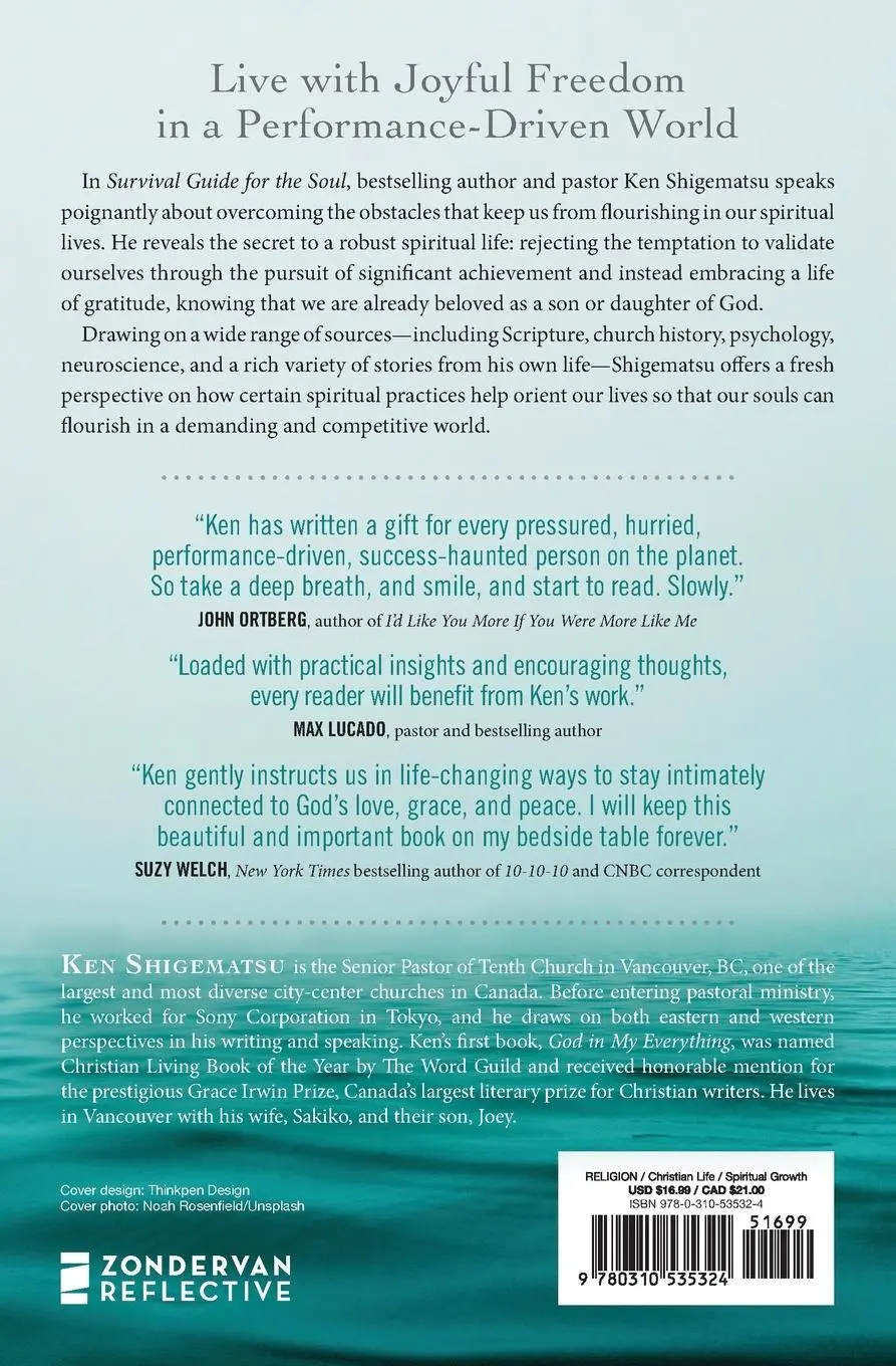 Rückseite: 9780310535324 | Survival Guide for the Soul | Ken Shigematsu | Taschenbuch | Englisch