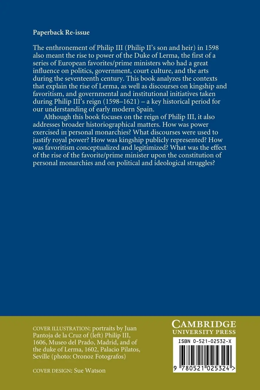 Rückseite: 9780521025324 | Kingship and Favoritism in the Spain of Philip III, 1598 1621 | Feros