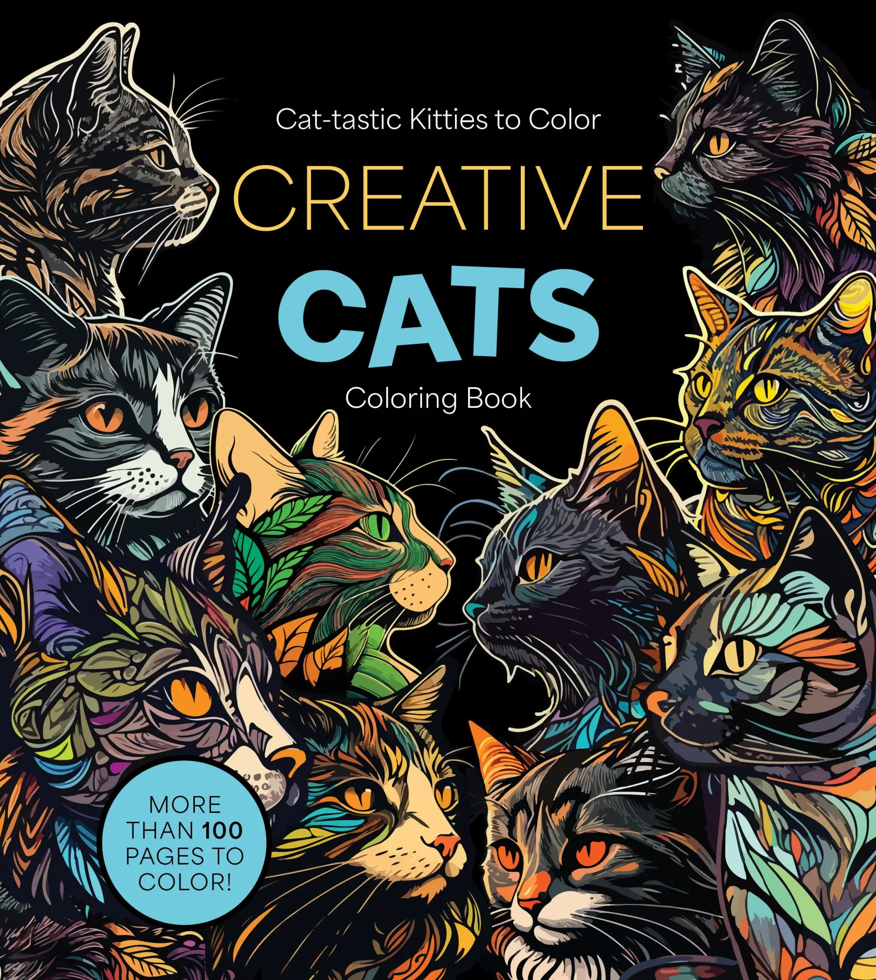 Cover: 9780785845324 | Creative Cats Coloring Book | Editors of Chartwell Books | Taschenbuch