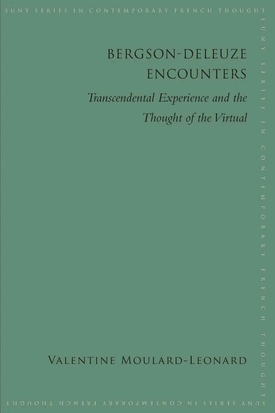 Cover: 9780791475324 | Bergson-Deleuze Encounters | Valentine Moulard-Leonard | Taschenbuch
