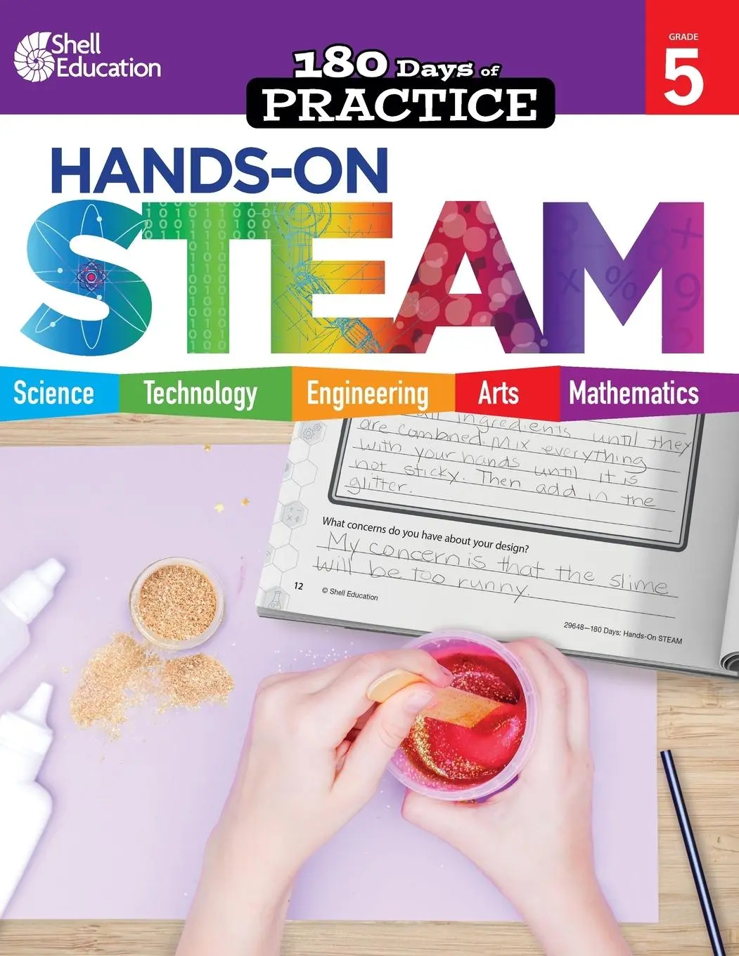 Cover: 9781425825324 | 180 Days | Hands-On STEAM: Grade 5 | Kristin Kemp | Taschenbuch | 2022