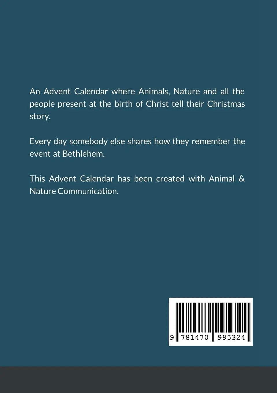 Rückseite: 9781470995324 | Advent Calendar | Christmas Stories told by Animals, People and Nature