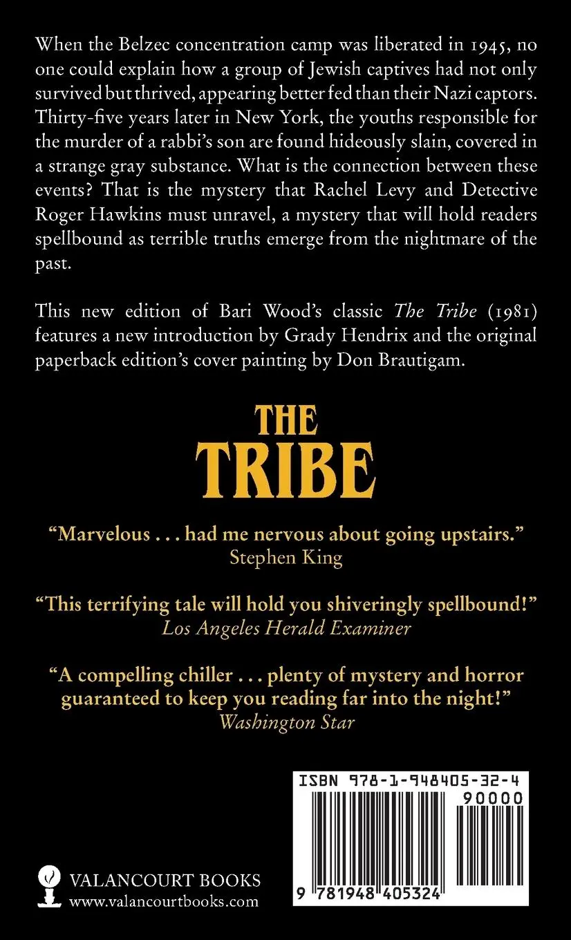 Rückseite: 9781948405324 | The Tribe (Paperbacks from Hell) | Bari Wood | Taschenbuch | Englisch