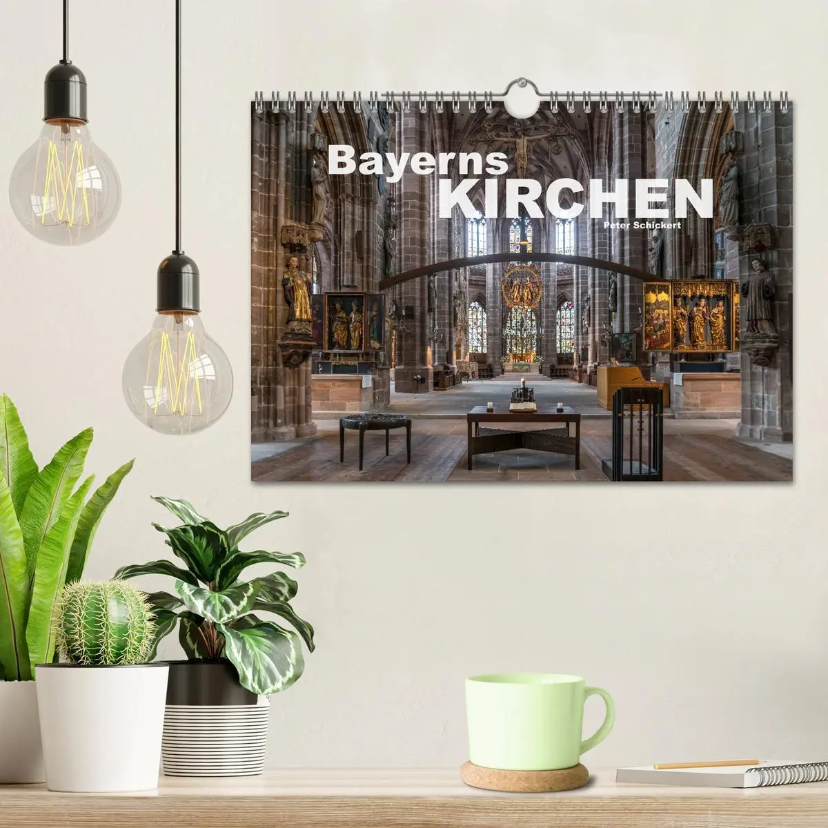 Bild: 9783457785324 | Bayerns Kirchen (Wandkalender 2026 DIN A4 quer), CALVENDO...