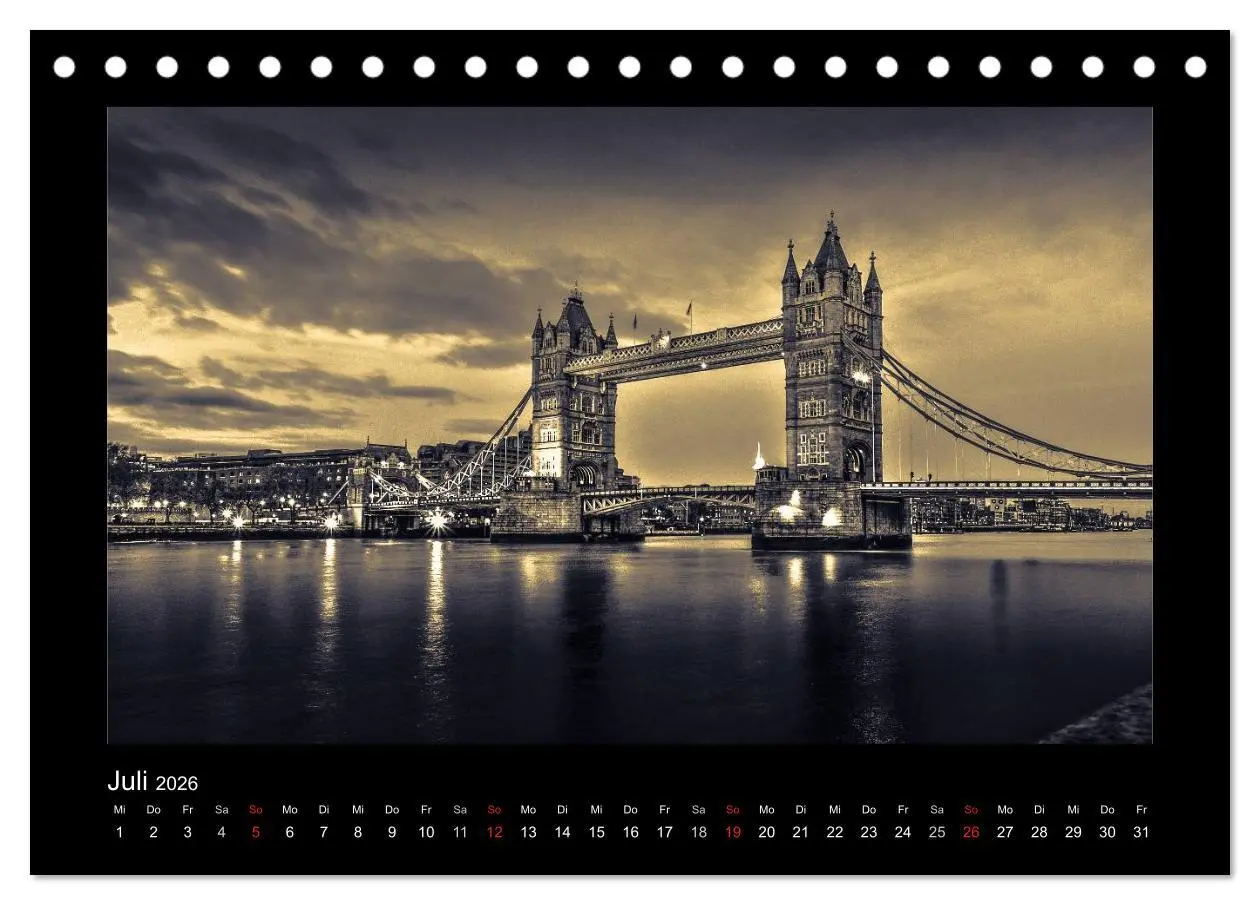 Bild: 9783516185324 | London-Bilder (Tischkalender 2026 DIN A5 quer), CALVENDO...