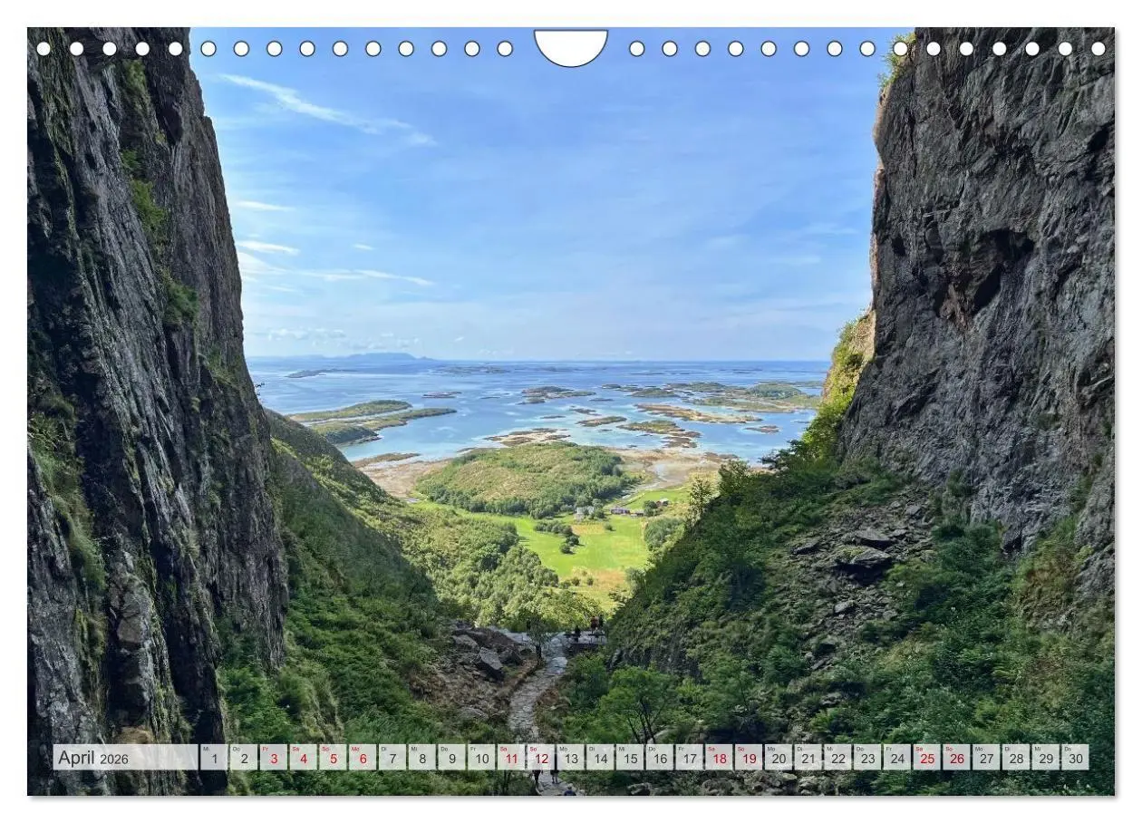 Bild: 9783516705324 | Wandern in Norwegen - Einklang von Gebirge und Meer (Wandkalender...