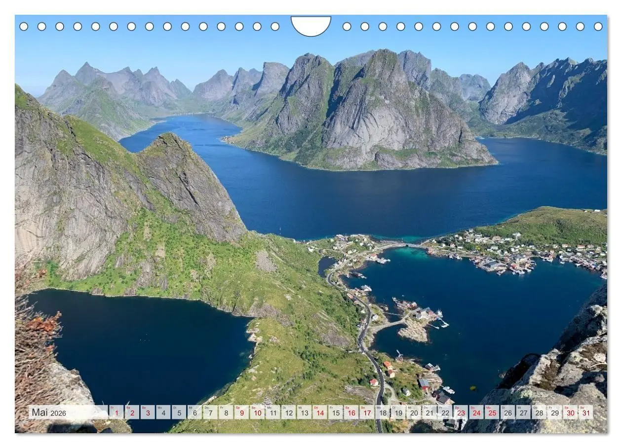 Bild: 9783516705324 | Wandern in Norwegen - Einklang von Gebirge und Meer (Wandkalender...