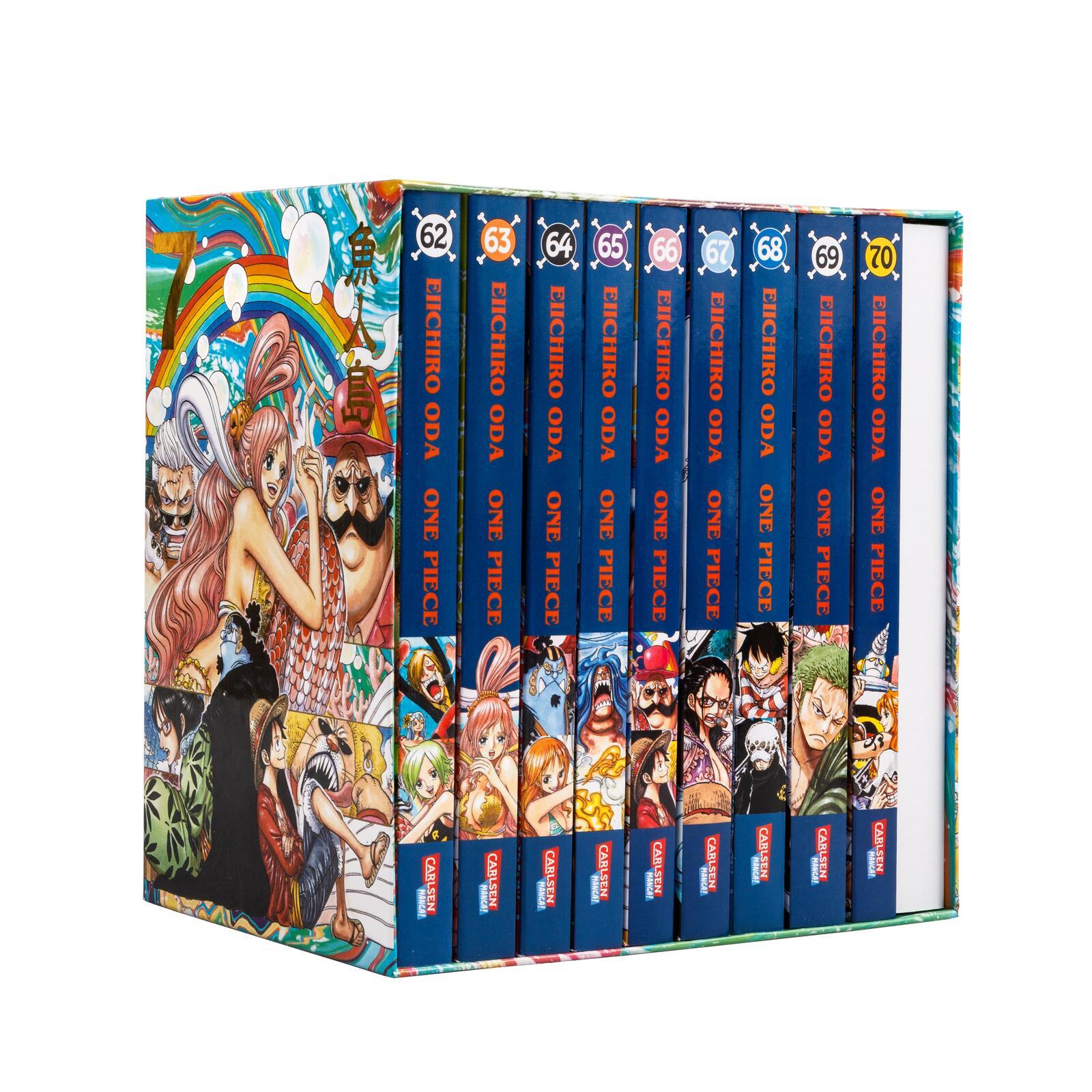Cover: 9783551805324 | One Piece Sammelschuber 7: Fishman Island (inklusive Band 62-70) | Oda