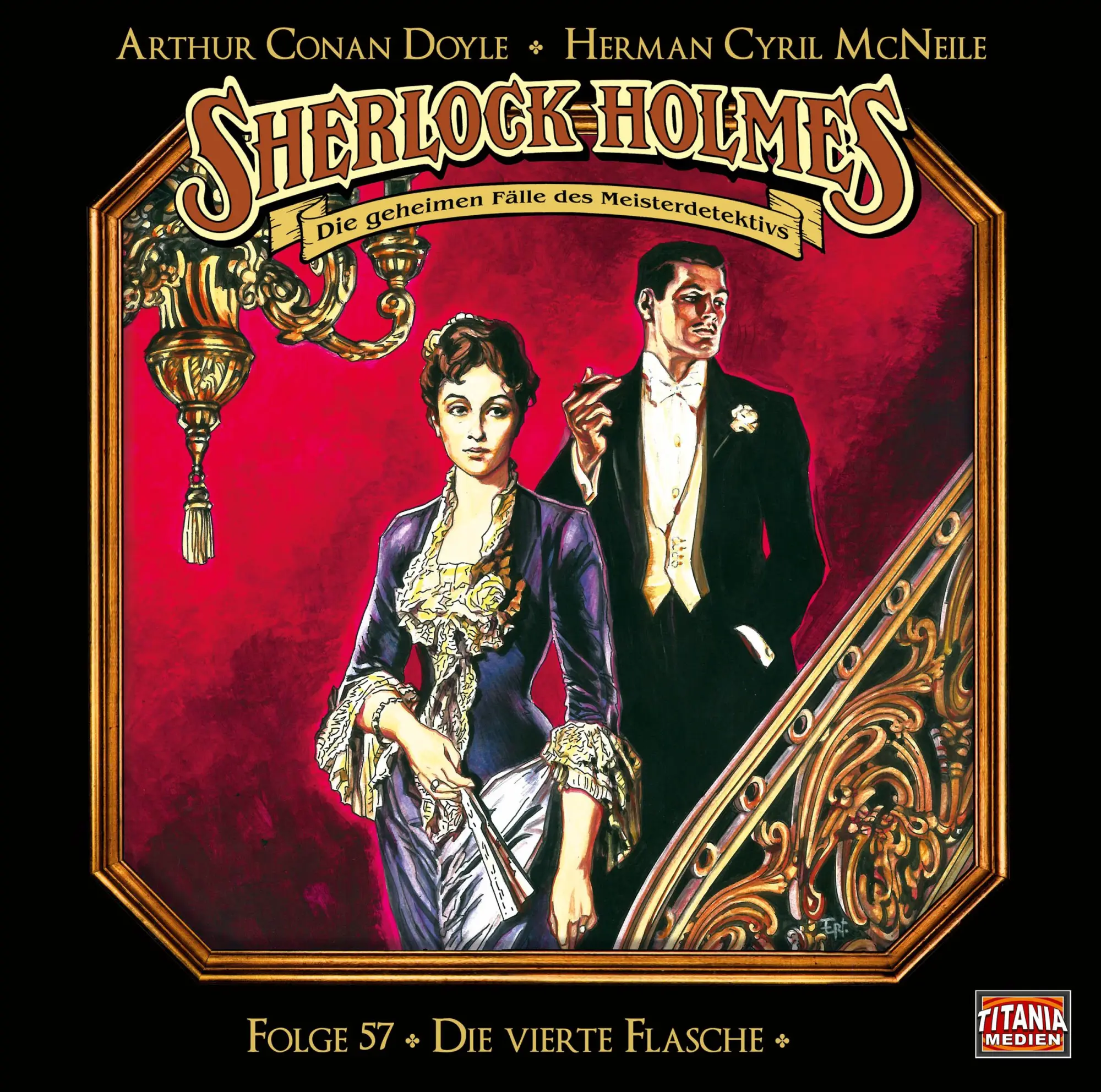 Cover: 9783785785324 | Sherlock Holmes - Folge 57: Die vierte Flasche | Doyle (u. a.) | CD