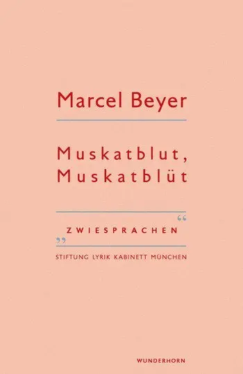 Cover: 9783884235324 | Muskatblut, Muskatblüt | Marcel Beyer | Taschenbuch | 32 S. | Deutsch