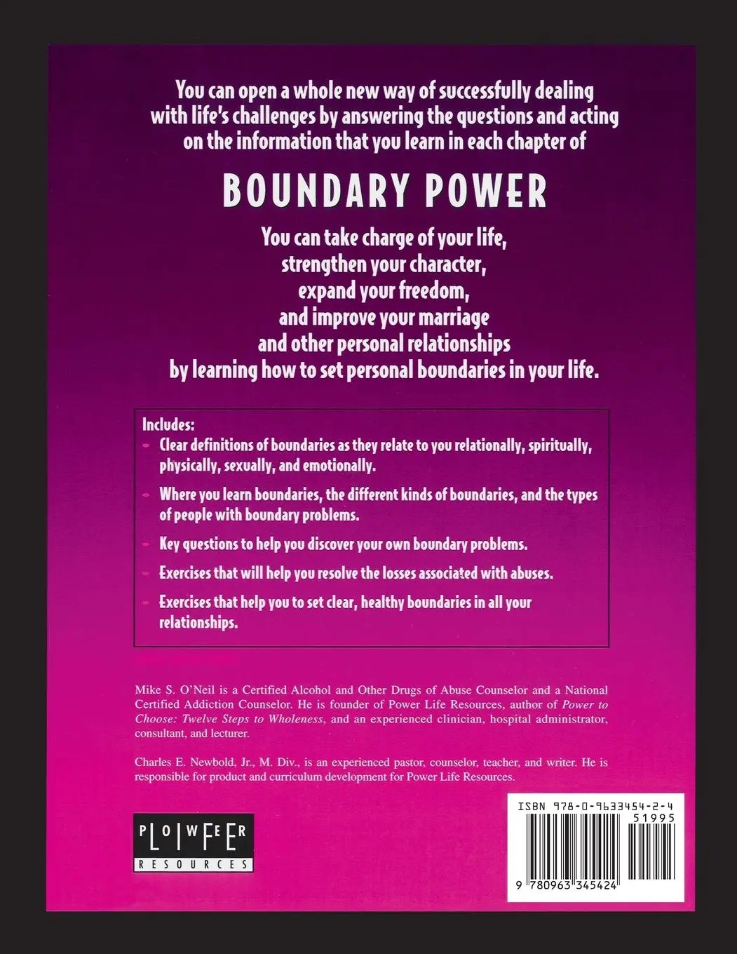 Rückseite: 9780963345424 | Boundary Power | How I Treat You and How I Let You Treat Me | Buch