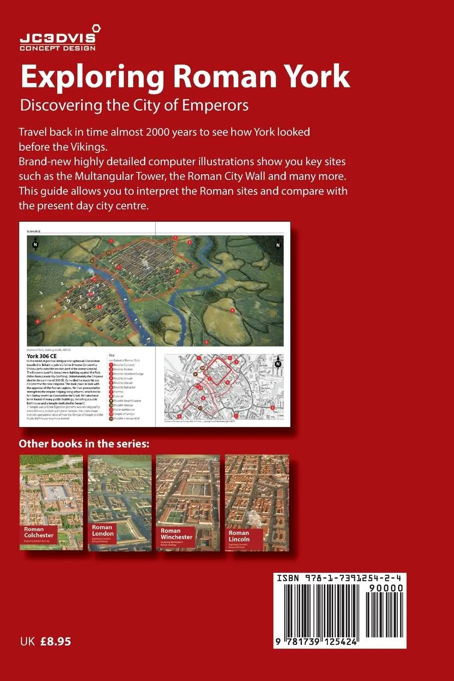 Rückseite: 9781739125424 | Exploring Roman York | Joseph Chittenden | Taschenbuch | Englisch