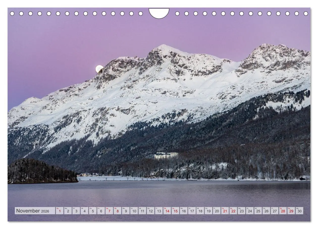 Bild: 9783457535424 | Silsersee Engadin (Wandkalender 2026 DIN A4 quer), CALVENDO...