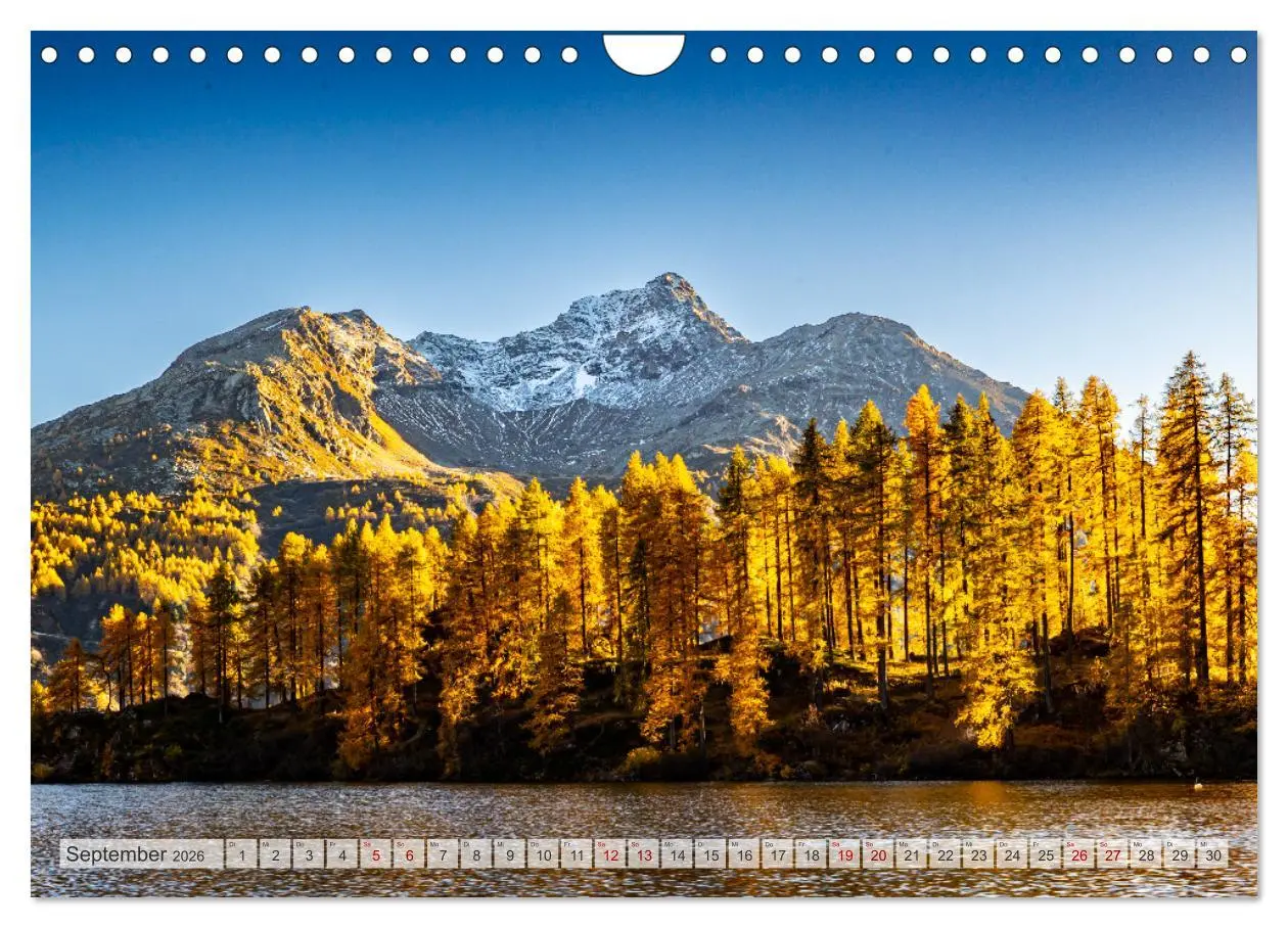 Bild: 9783457535424 | Silsersee Engadin (Wandkalender 2026 DIN A4 quer), CALVENDO...