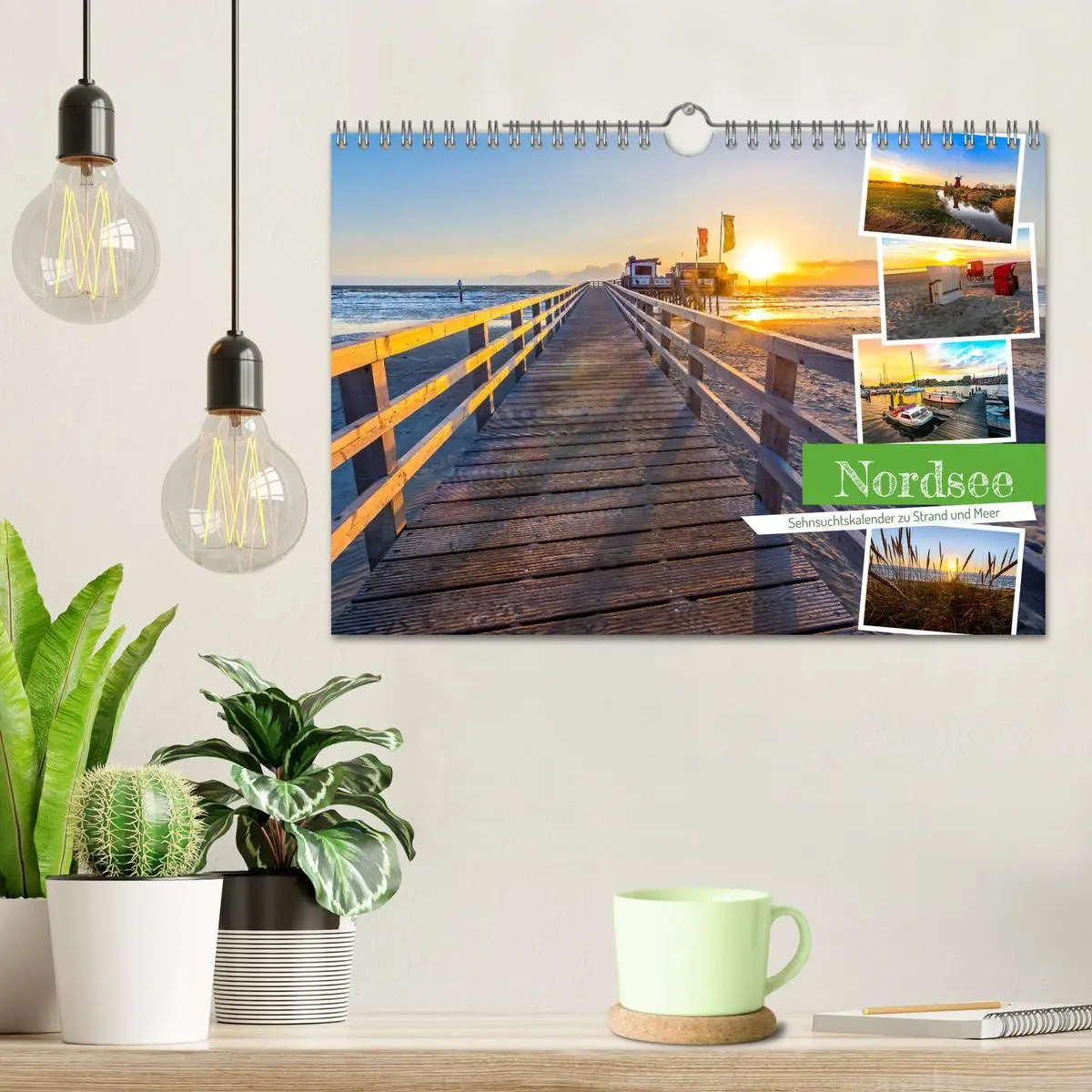 Bild: 9783457605424 | Nordsee - Sehnsuchtskalender zu Strand und Meer (Wandkalender 2026...