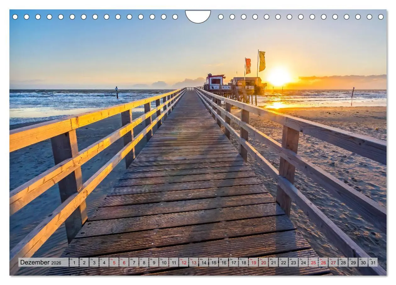 Bild: 9783457605424 | Nordsee - Sehnsuchtskalender zu Strand und Meer (Wandkalender 2026...