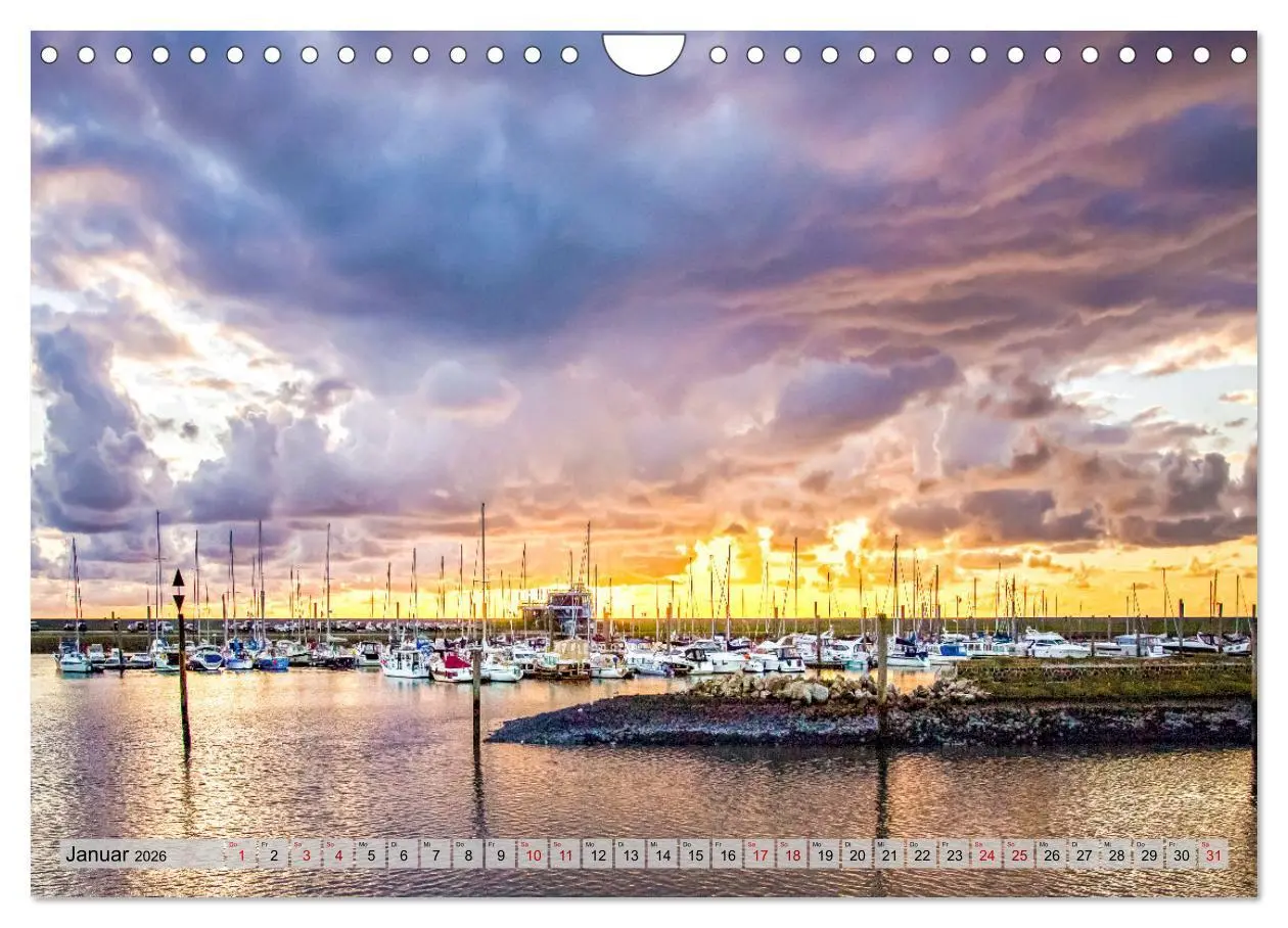 Bild: 9783457605424 | Nordsee - Sehnsuchtskalender zu Strand und Meer (Wandkalender 2026...