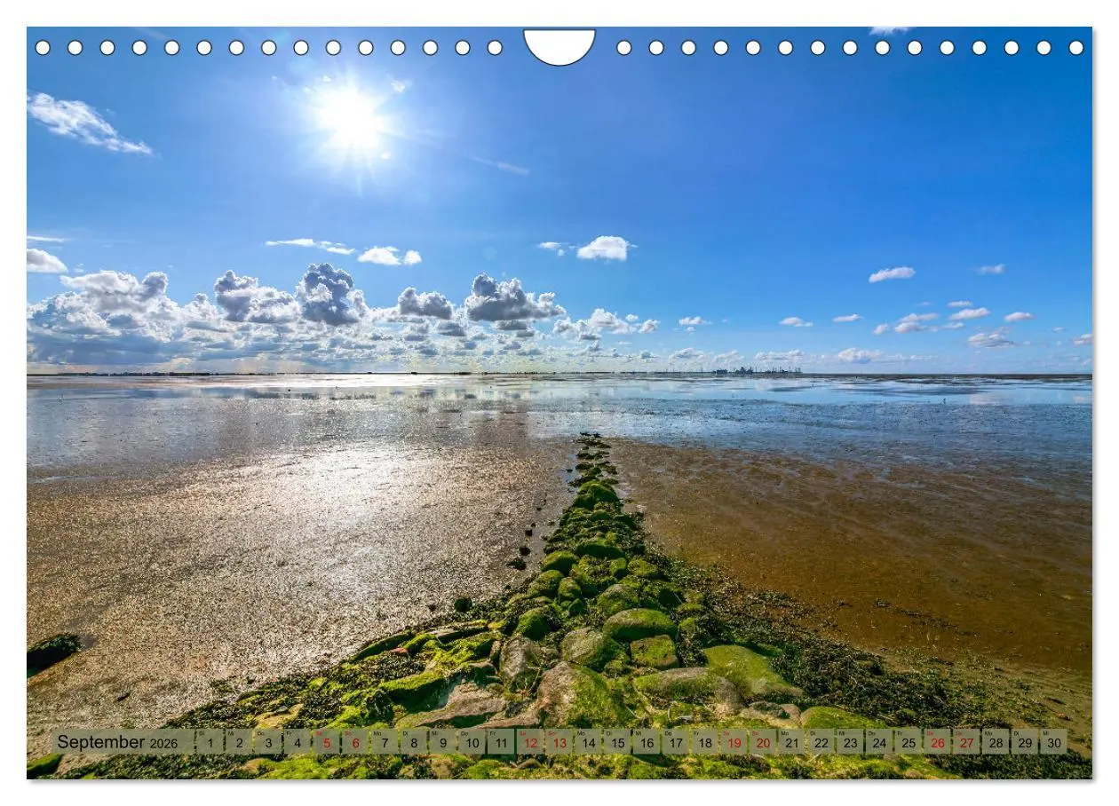 Bild: 9783457605424 | Nordsee - Sehnsuchtskalender zu Strand und Meer (Wandkalender 2026...