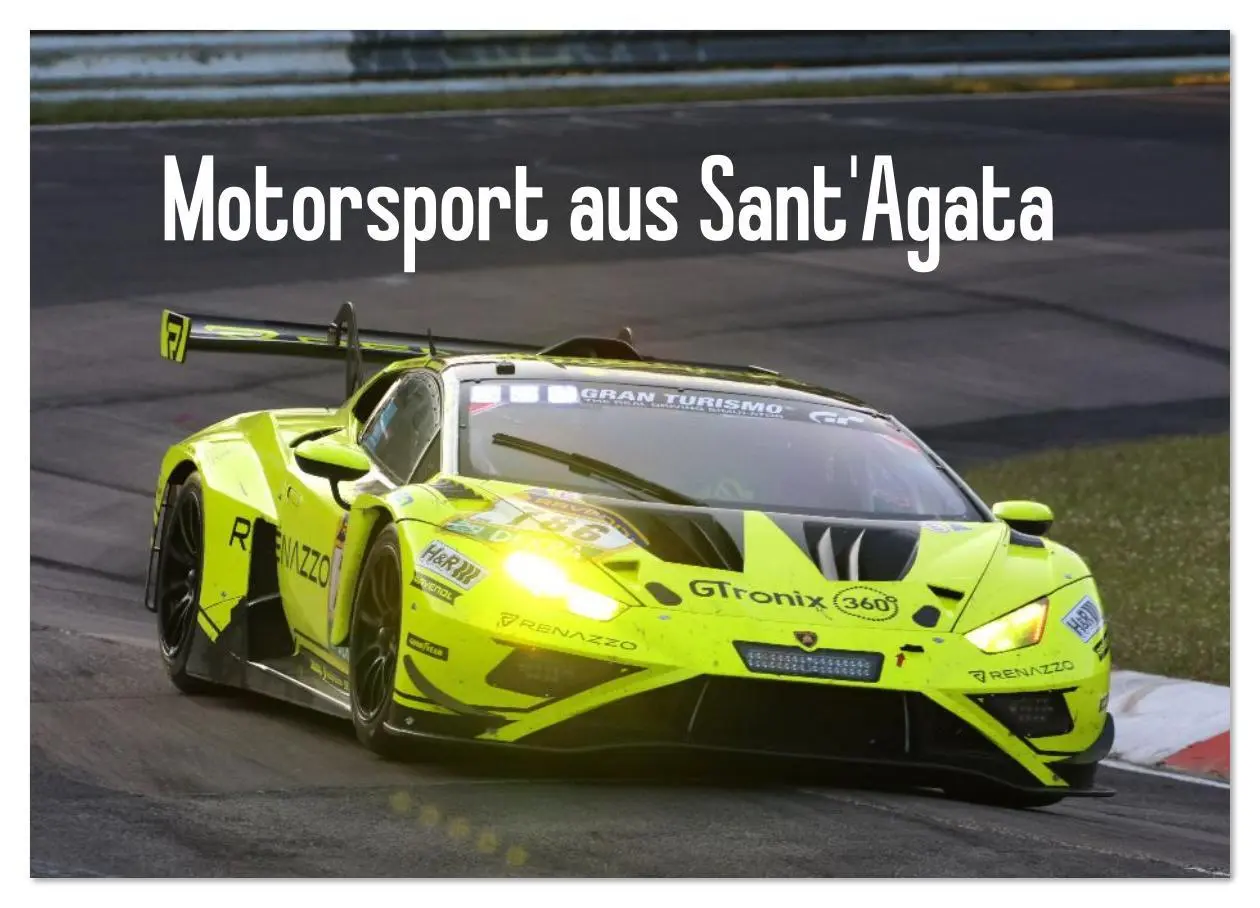 Cover: 9783516175424 | Motorsport aus Sant'Agata (Wandkalender 2026 DIN A4 quer), CALVENDO...