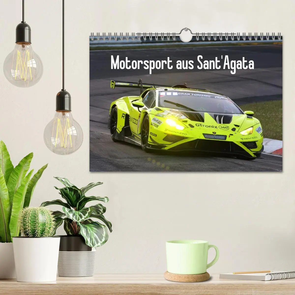 Bild: 9783516175424 | Motorsport aus Sant'Agata (Wandkalender 2026 DIN A4 quer), CALVENDO...