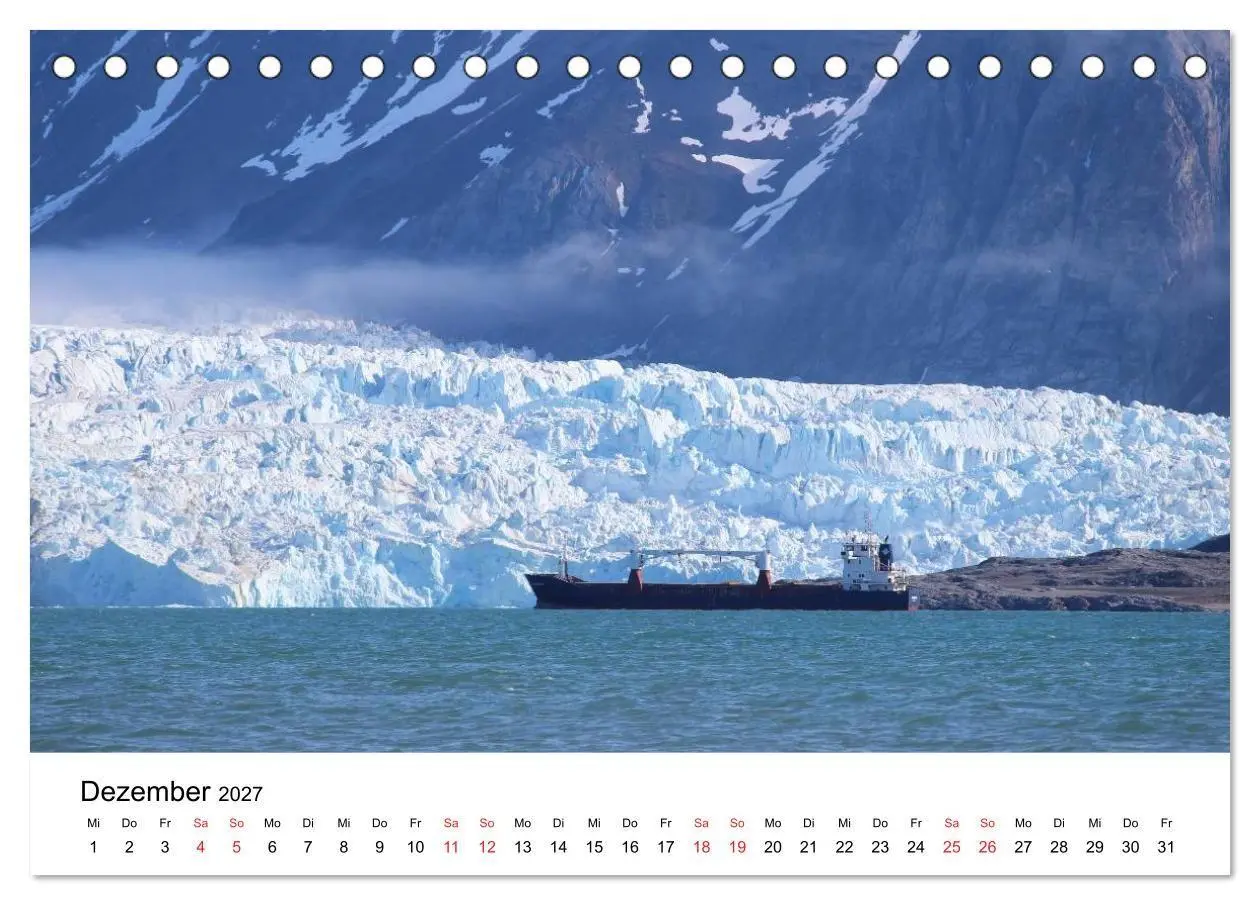 Bild: 9783594155424 | Svalbard 2027 (Tischkalender 2027 DIN A5 quer), CALVENDO...