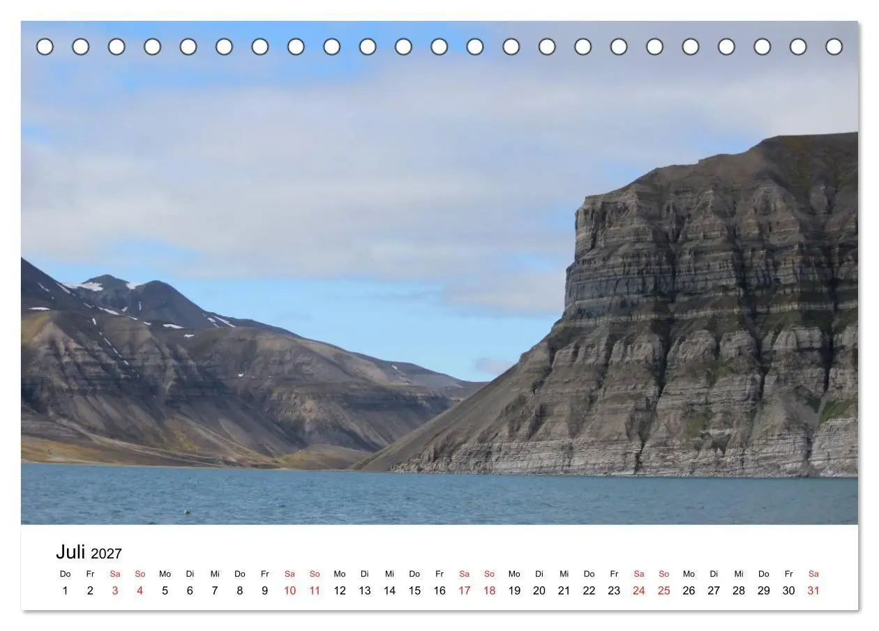 Bild: 9783594155424 | Svalbard 2027 (Tischkalender 2027 DIN A5 quer), CALVENDO...