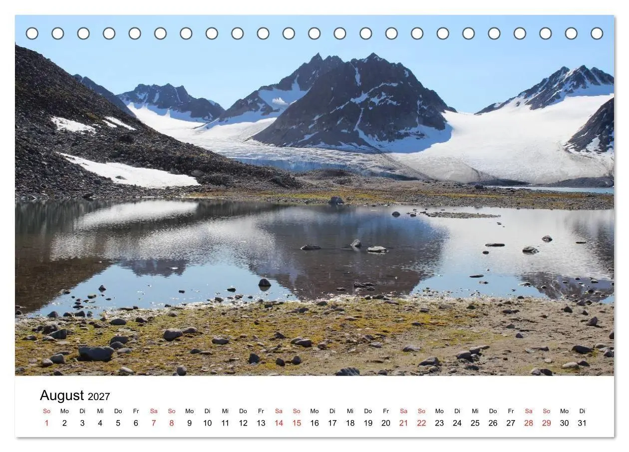 Bild: 9783594155424 | Svalbard 2027 (Tischkalender 2027 DIN A5 quer), CALVENDO...