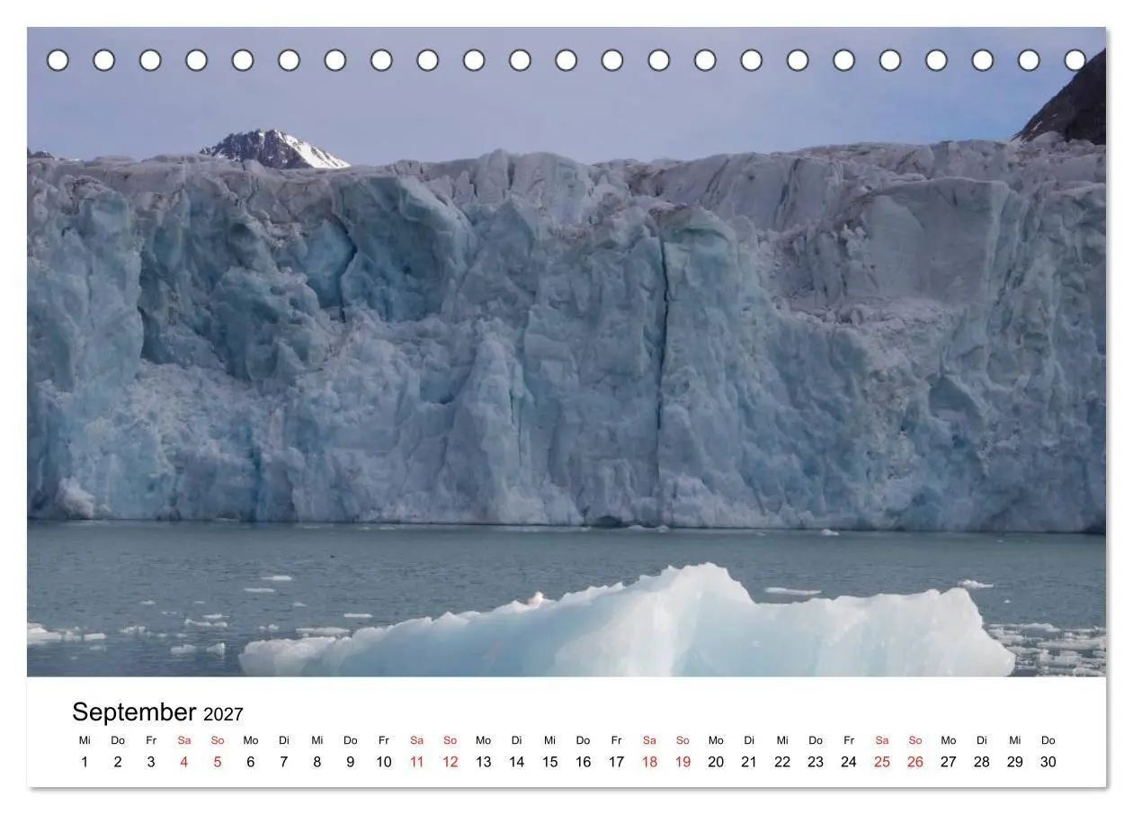 Bild: 9783594155424 | Svalbard 2027 (Tischkalender 2027 DIN A5 quer), CALVENDO...