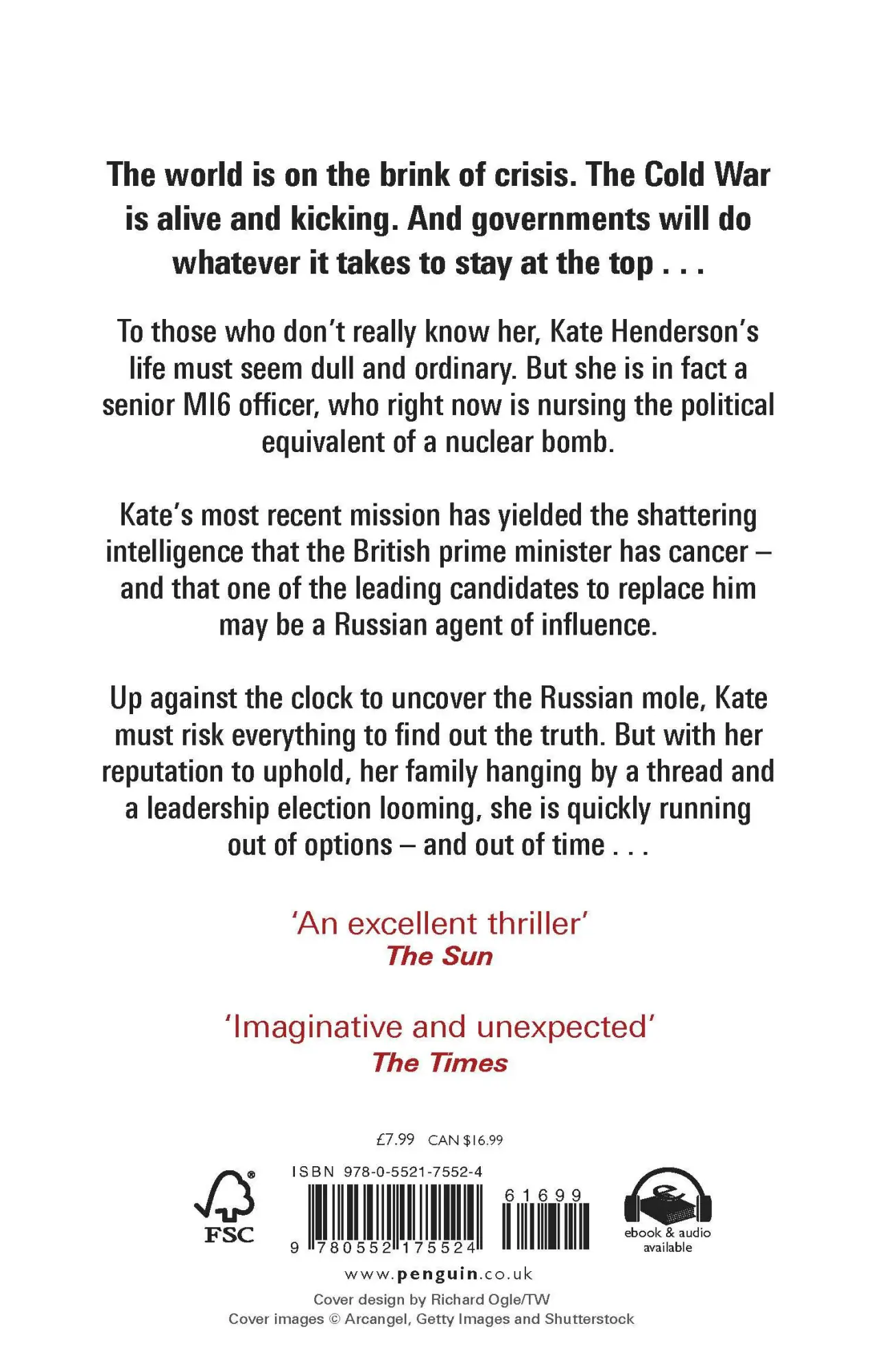 Rückseite: 9780552175524 | Secret Service | Tom Bradby | Taschenbuch | 448 S. | Englisch | 2020