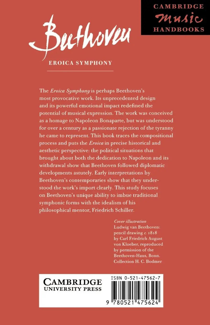 Rückseite: 9780521475624 | Beethoven | Eroica Symphony | Thomas Sipe | Taschenbuch | Buch | 2003