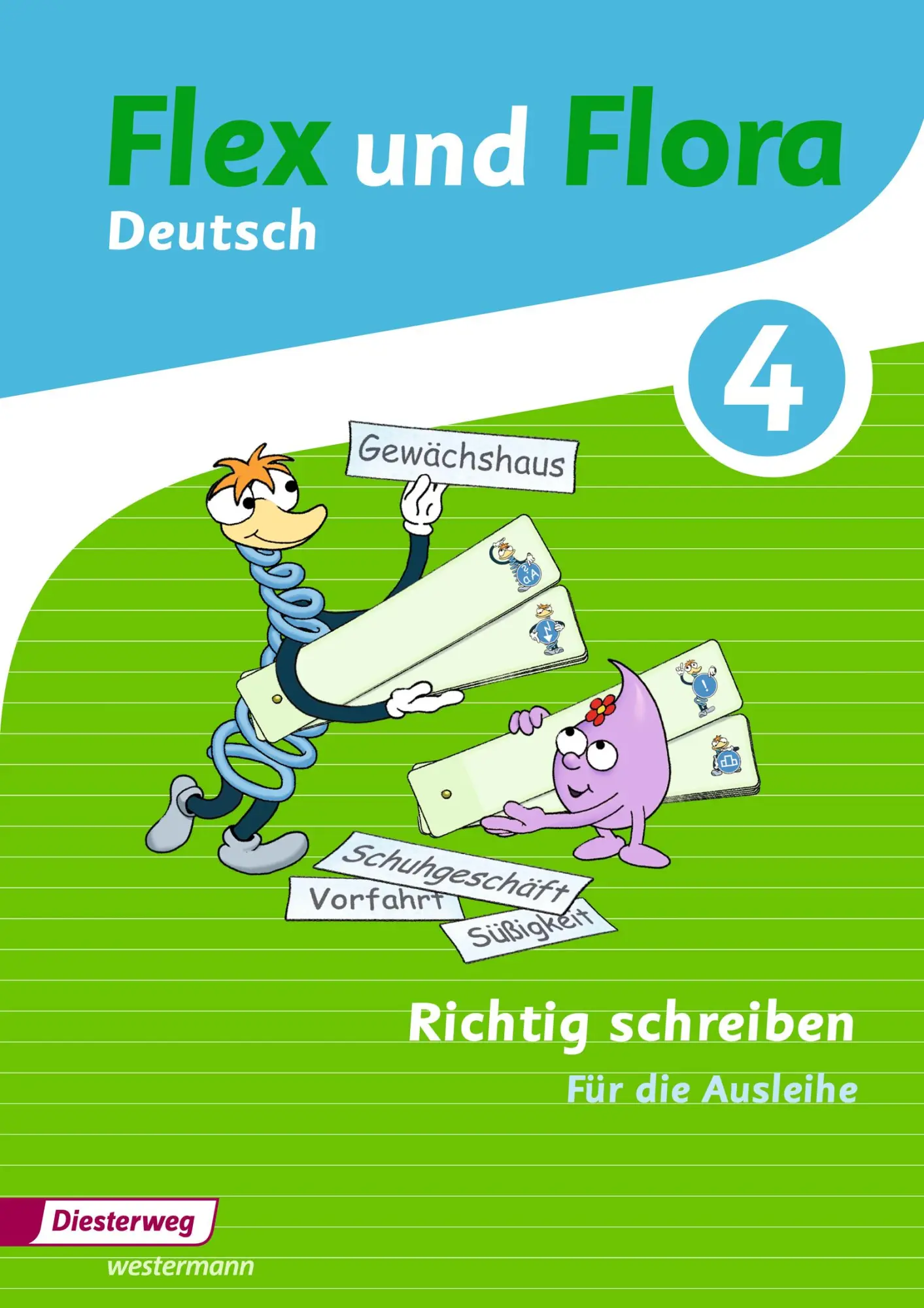 Cover: 9783425145624 | Flex und Flora. Heft Richtig schreiben 4: Für die Ausleihe | Baligand