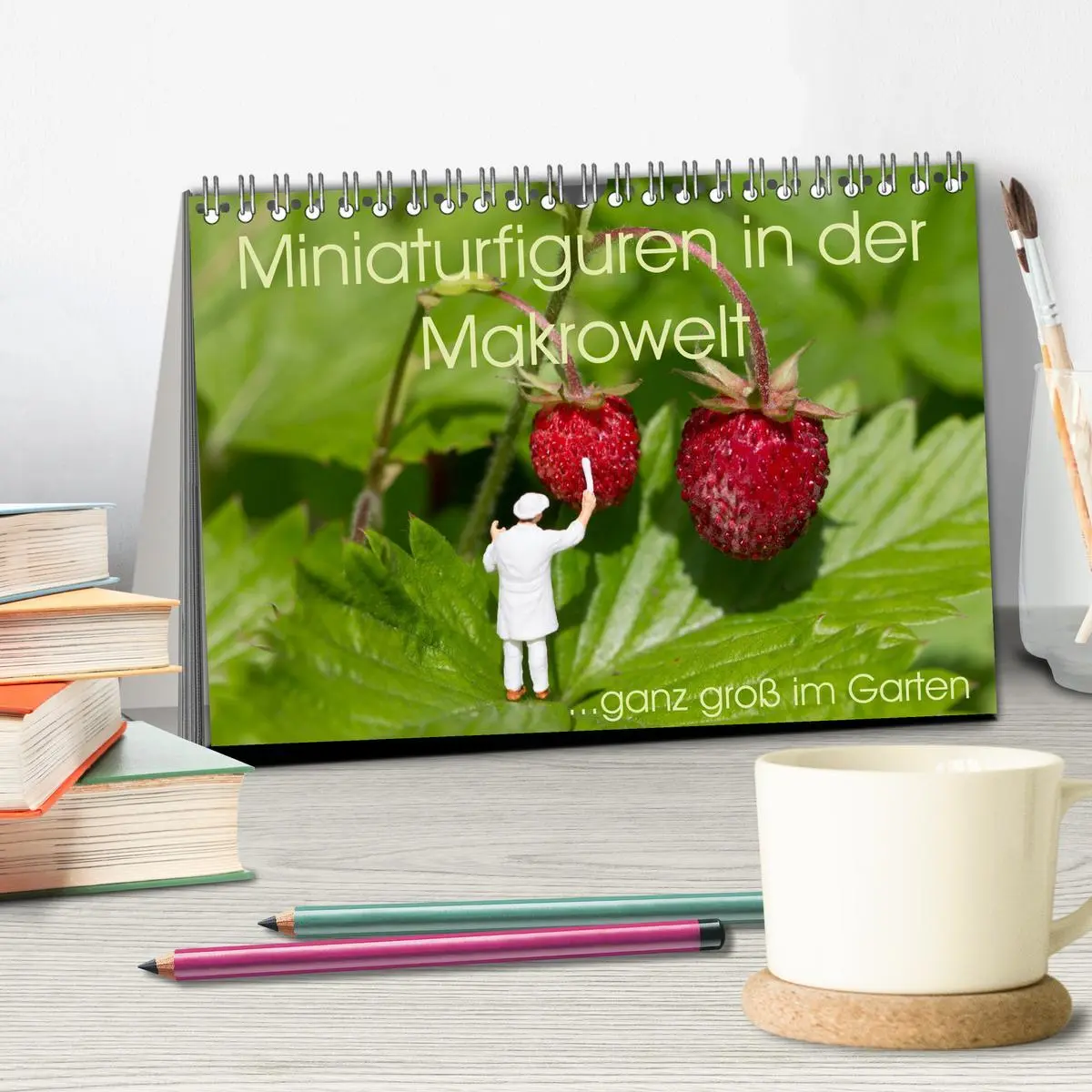 Bild: 9783435355624 | Miniaturfiguren in der Makrowelt ...ganz groß im Garten...