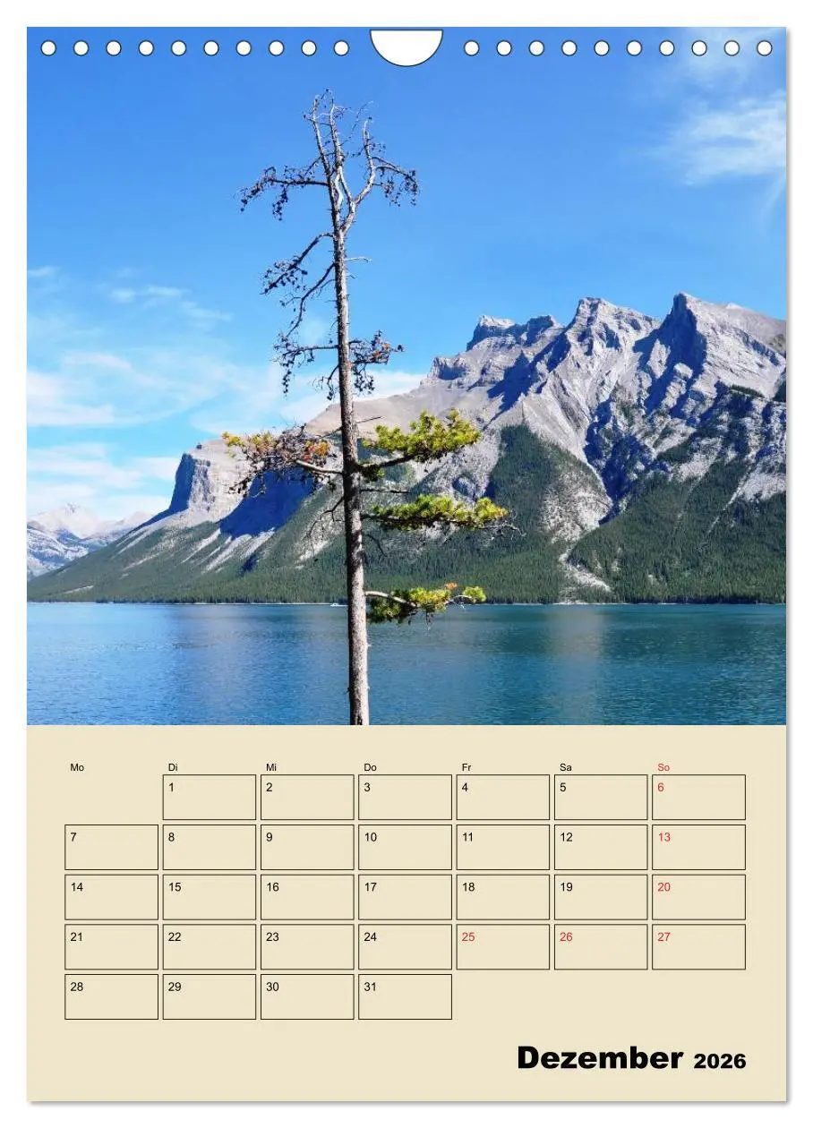 Bild: 9783516465624 | Kanadas große Seen / Planer (Wandkalender 2026 DIN A4 hoch),...