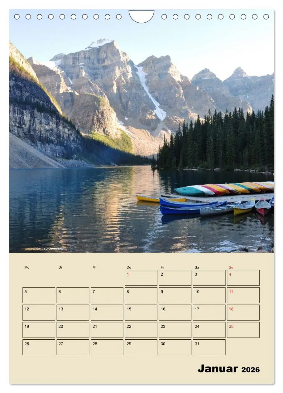 Bild: 9783516465624 | Kanadas große Seen / Planer (Wandkalender 2026 DIN A4 hoch),...