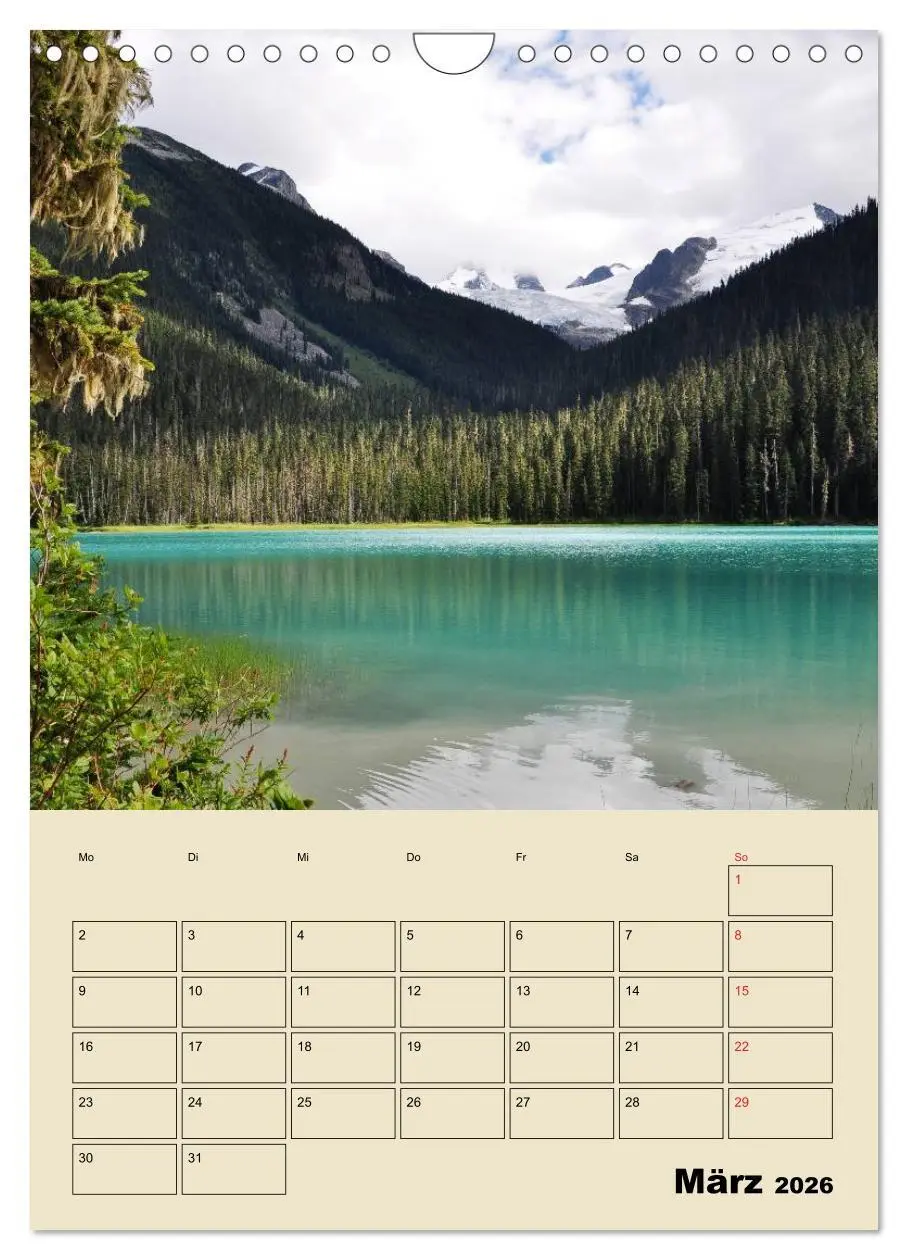 Bild: 9783516465624 | Kanadas große Seen / Planer (Wandkalender 2026 DIN A4 hoch),...