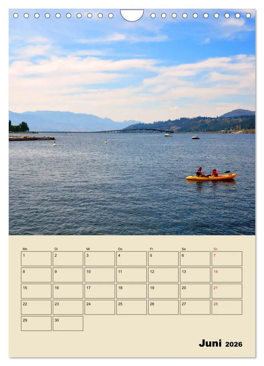 Bild: 9783516465624 | Kanadas große Seen / Planer (Wandkalender 2026 DIN A4 hoch),...