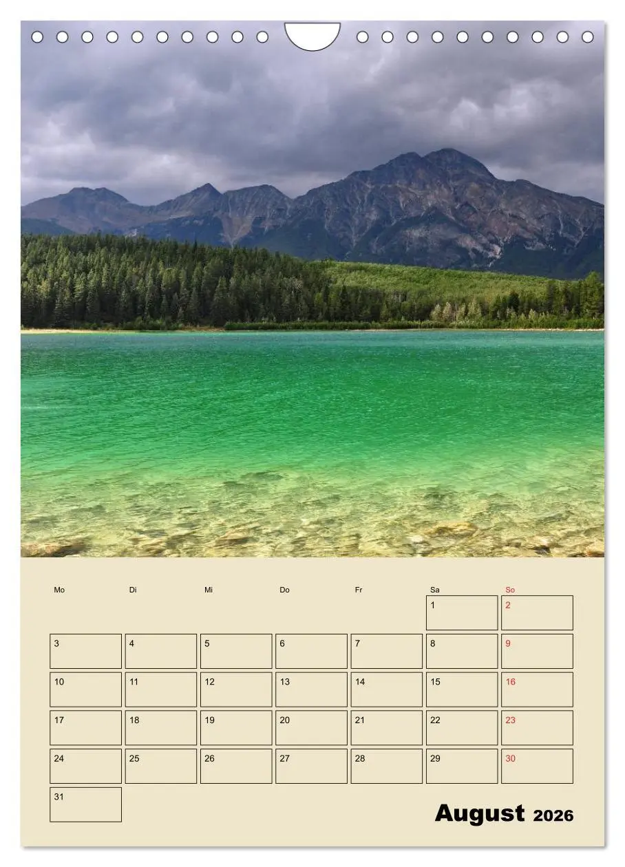 Bild: 9783516465624 | Kanadas große Seen / Planer (Wandkalender 2026 DIN A4 hoch),...