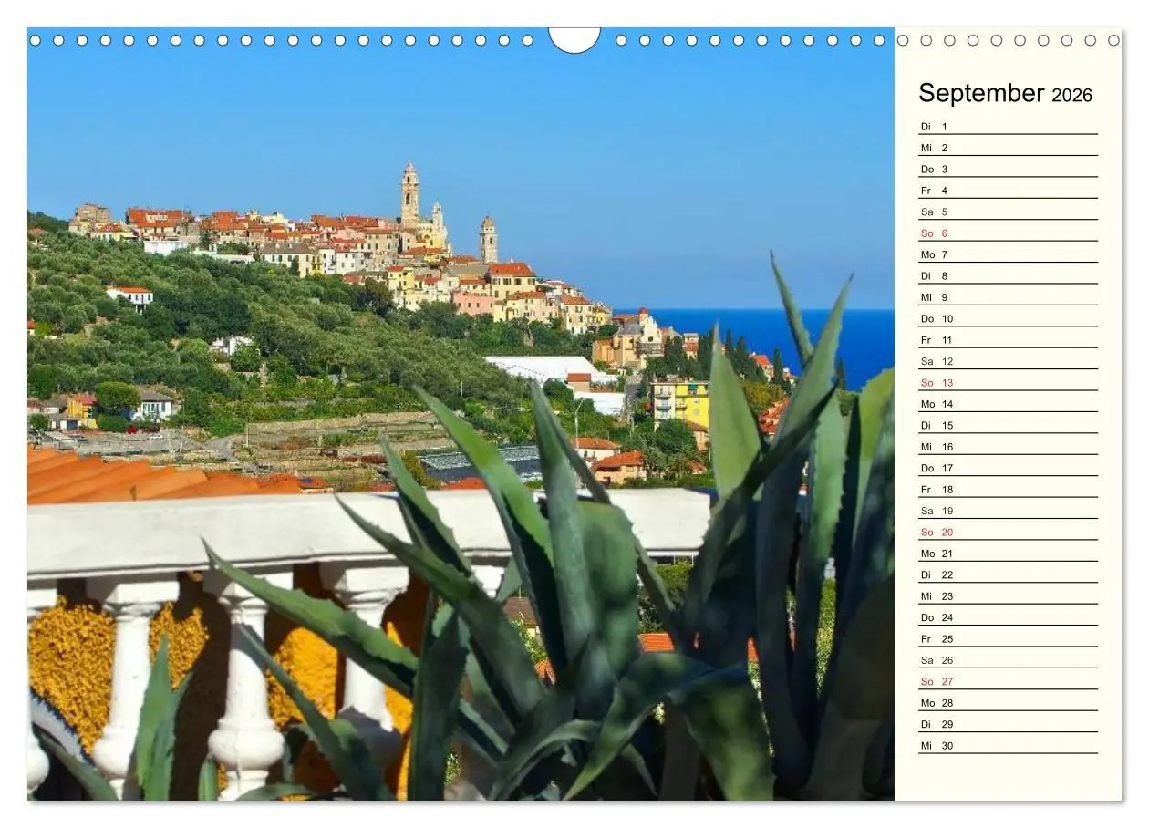 Bild: 9783457985724 | Ligurien - Berge und Meer (Wandkalender 2026 DIN A3 quer), CALVENDO...