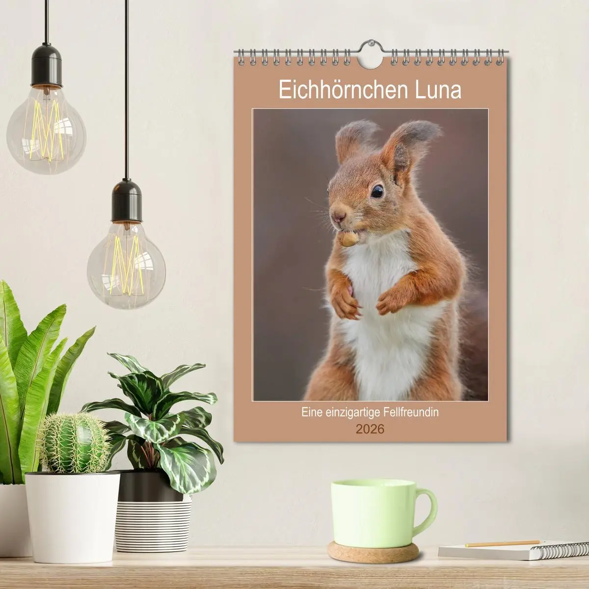 Bild: 9783516385724 | Eichhörnchen Luna (Wandkalender 2026 DIN A4 hoch), CALVENDO...