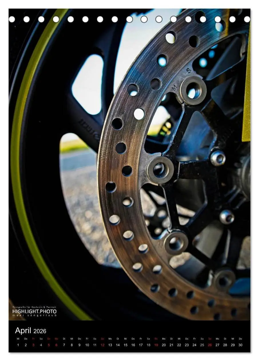 Bild: 9783516455724 | HONDA CB1000R (Tischkalender 2026 DIN A5 hoch), CALVENDO...